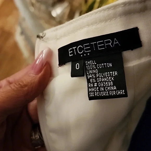 Etcetera White Dress - Picture 4 of 5